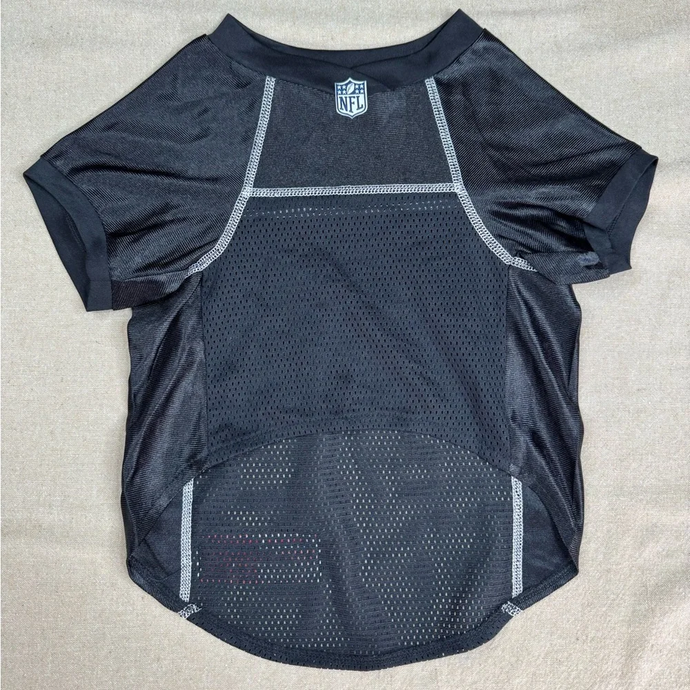Little Earth NFL Philadelphia Eagles Pet Jersey Shirt Black Size L